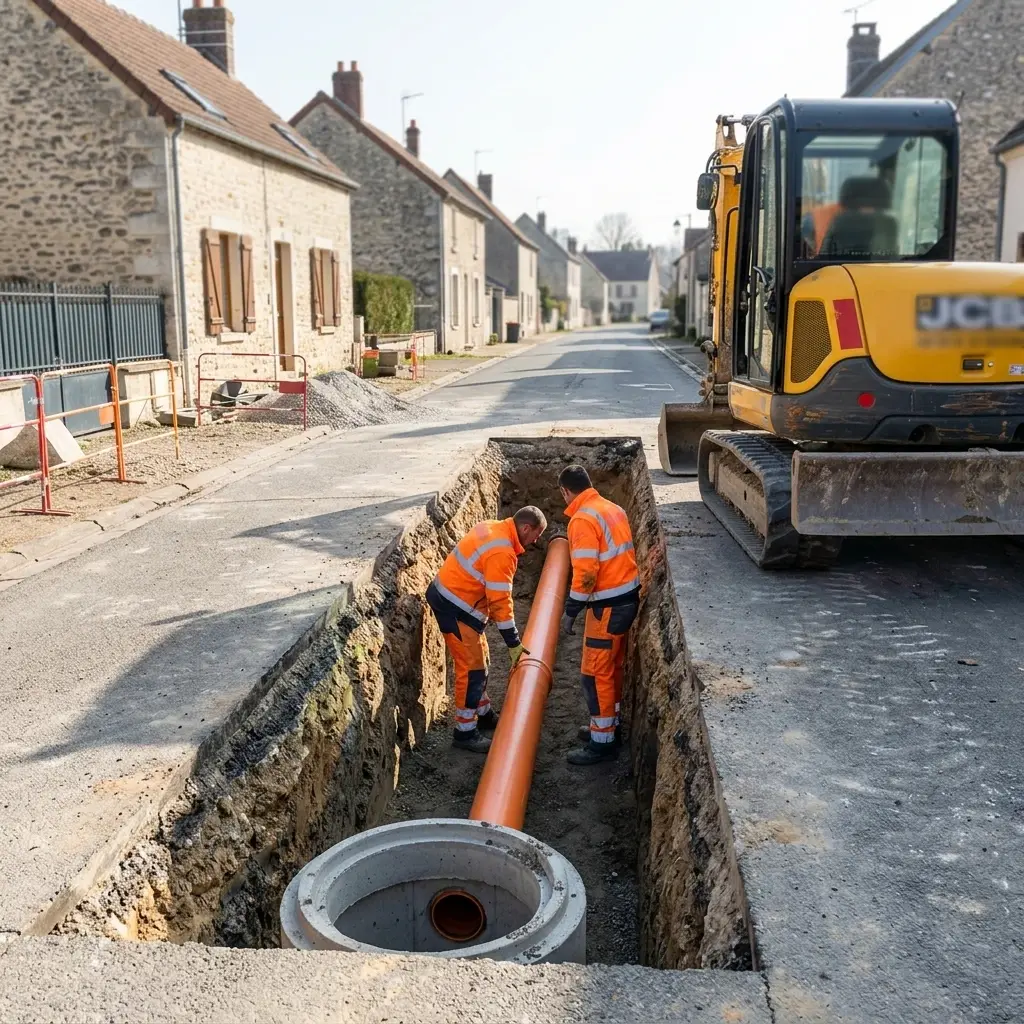 Prévenir les bouchons après vos travaux d'assainissement