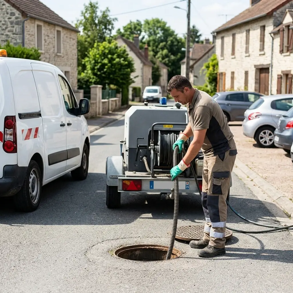 Raccordement au tout à l'égout Étrépilly (77139)