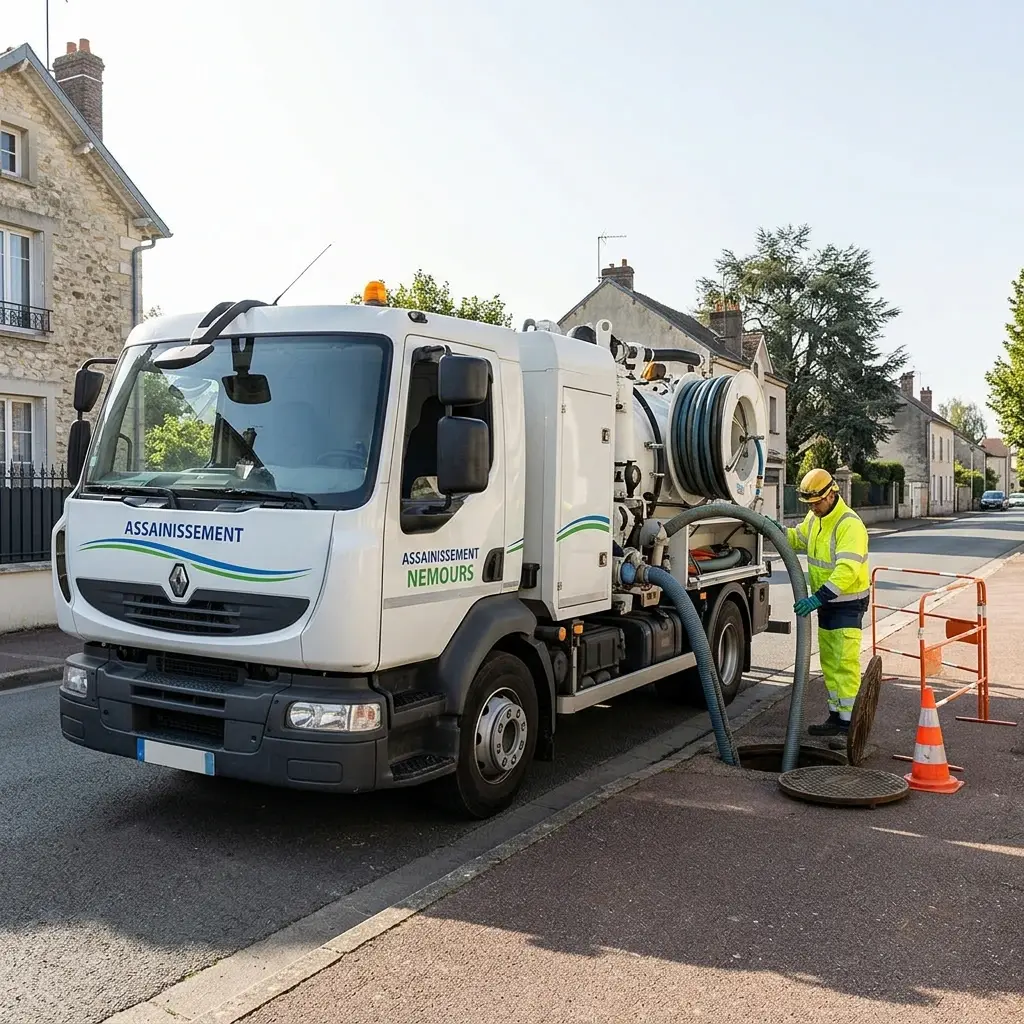 Comment se déroule l'intervention à Nemours ?