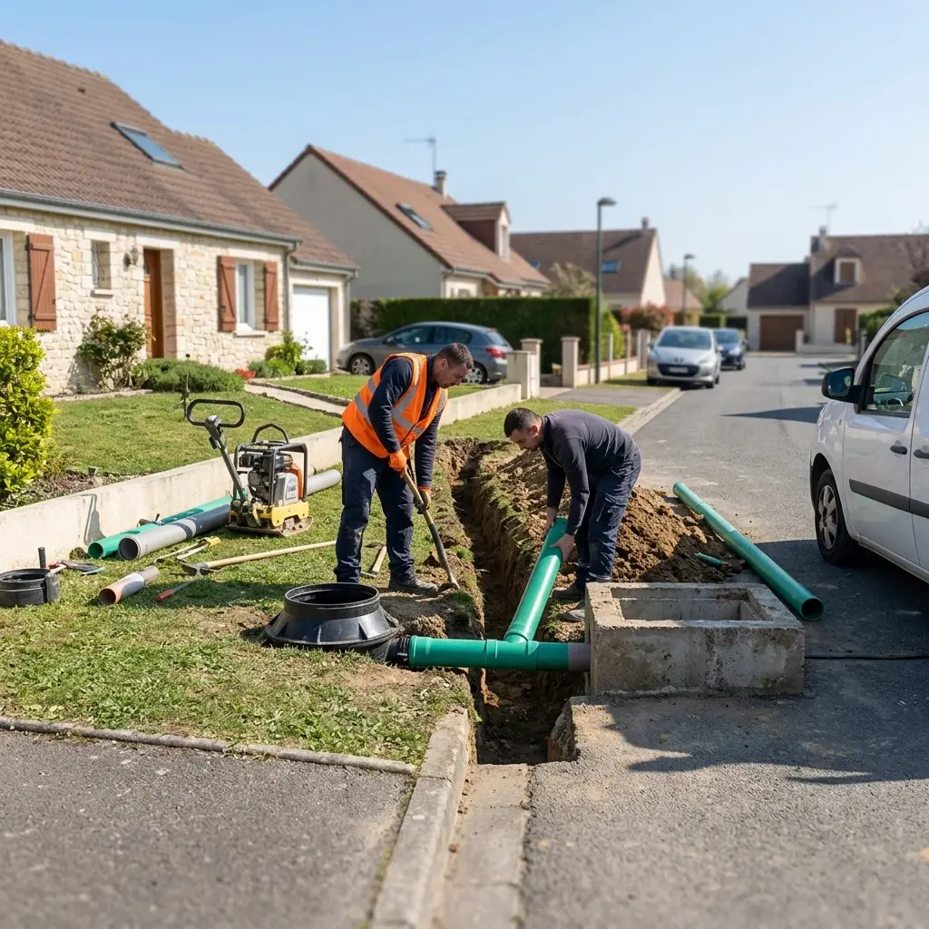 Prévenir les problèmes d'évacuation après vos travaux à Chalifert