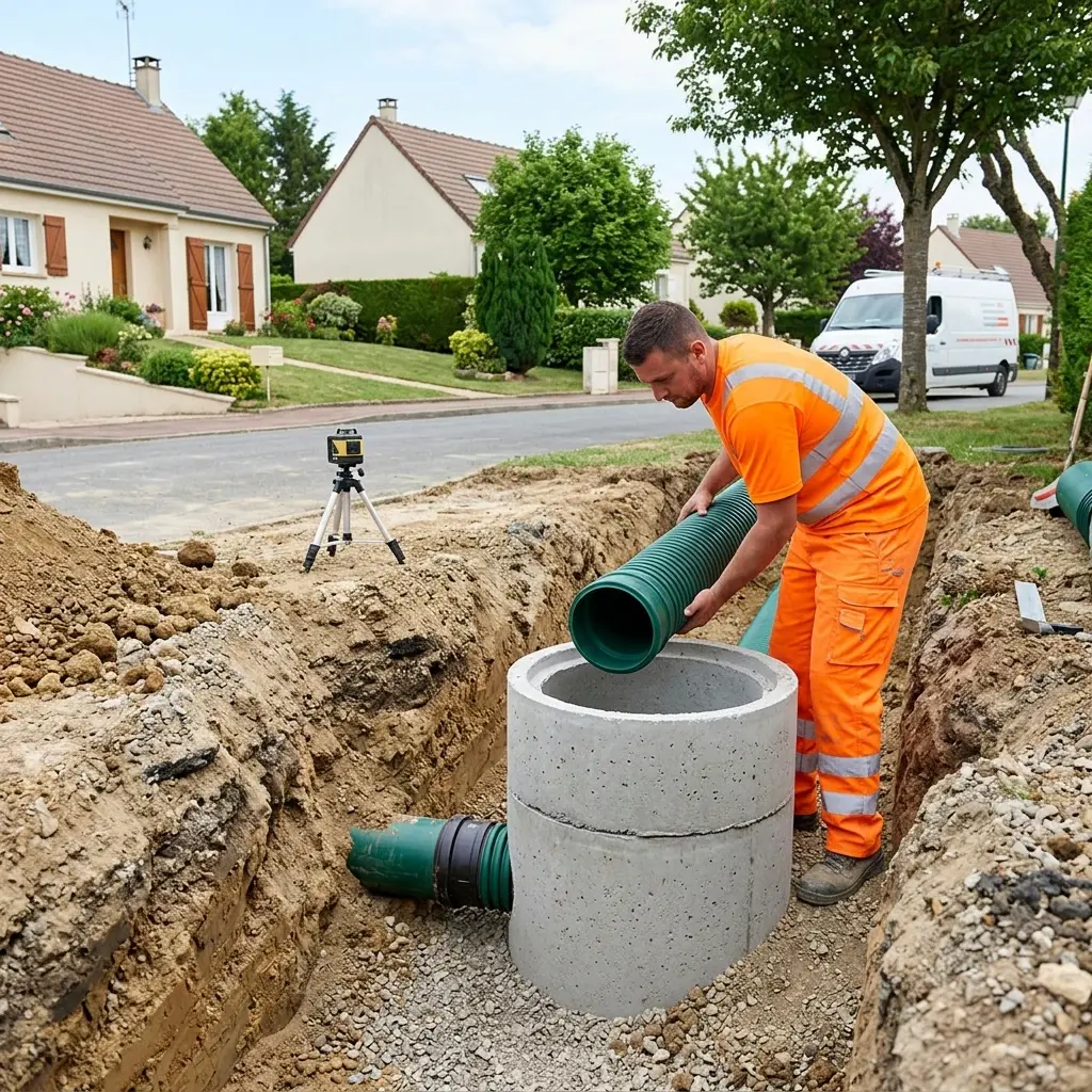 Raccordement au tout à l'égout Cuisy (77165)