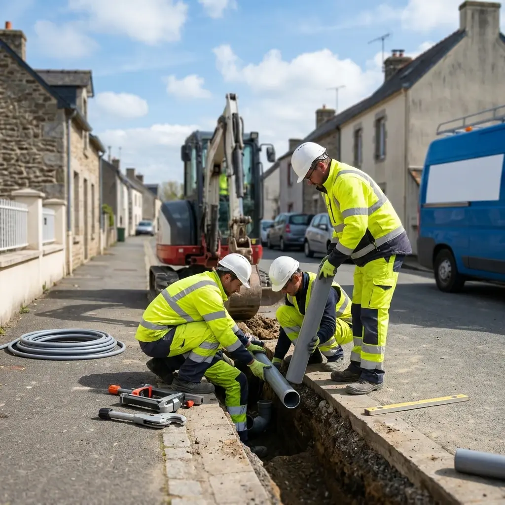 Comment se déroule l'intervention à Gesvres-le-Chapitre ?