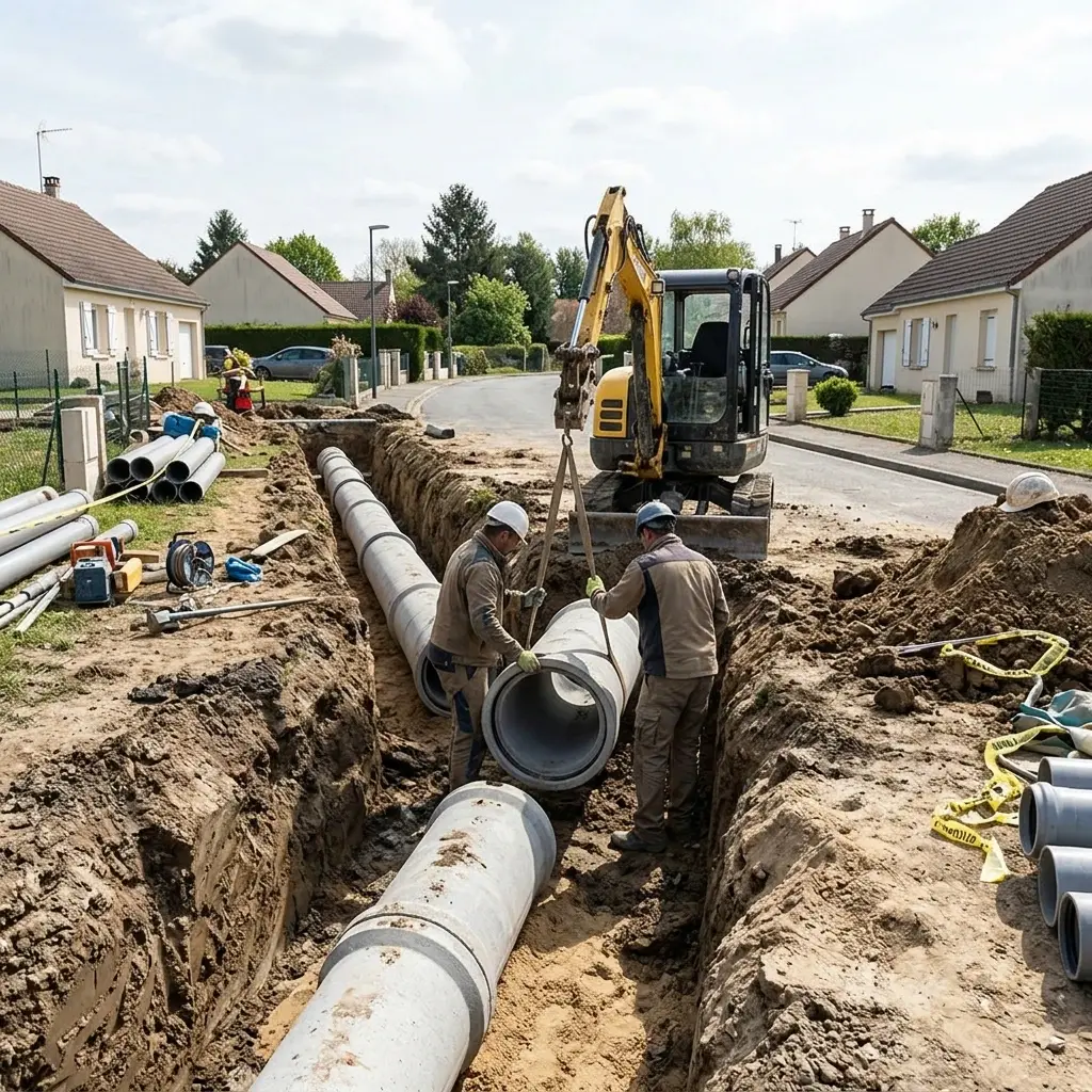 Comment se déroule le raccordement à Bagneaux-sur-Loing ?