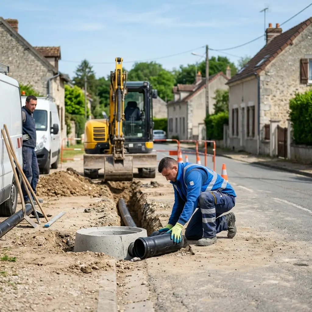 Comment se déroule le raccordement à Faÿ-lès-Nemours ?