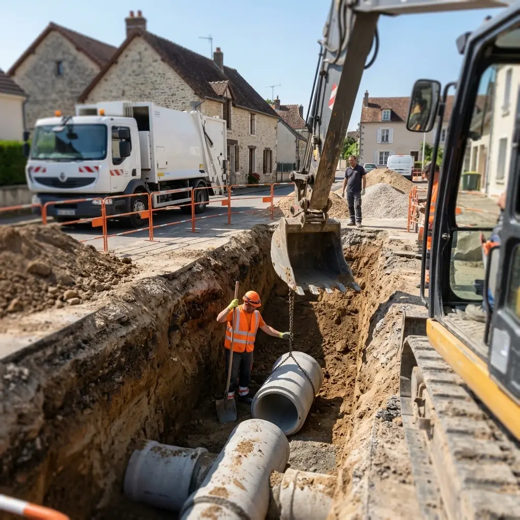 Comment se déroule le branchement à Poligny ?