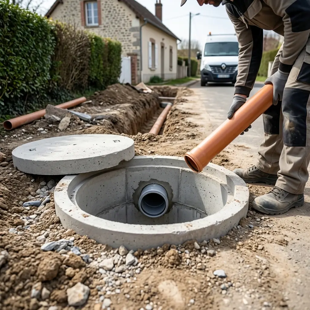 Comment se déroule le branchement à Chauffry ?