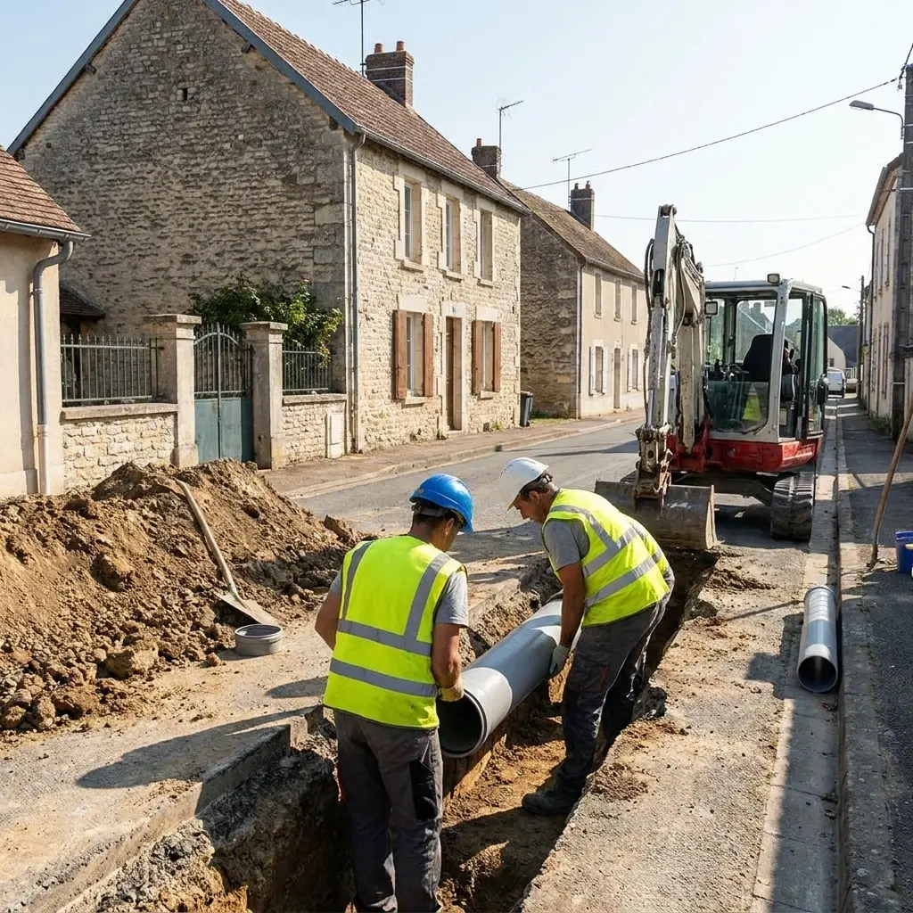 Besoin d'un raccordement rapide à Saint-Germain-sous-Doue ?