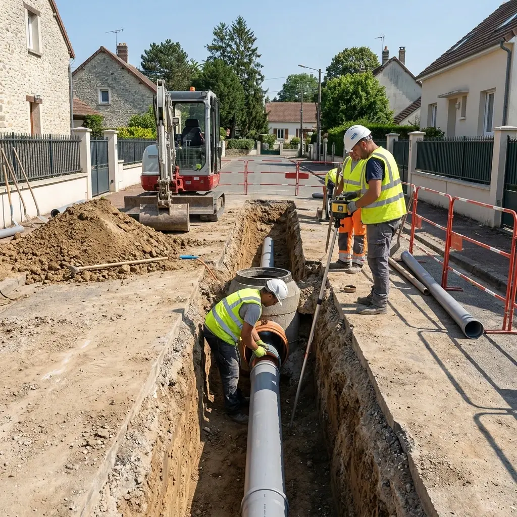 Comment se déroule le raccordement à Saint-Germain-sous-Doue ?