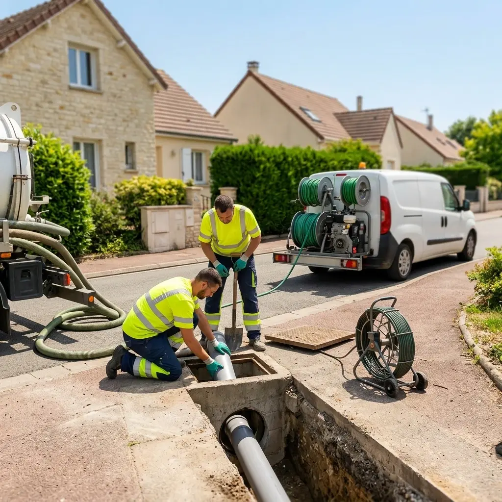 Raccordement au tout à l'égout Coubert (77170)