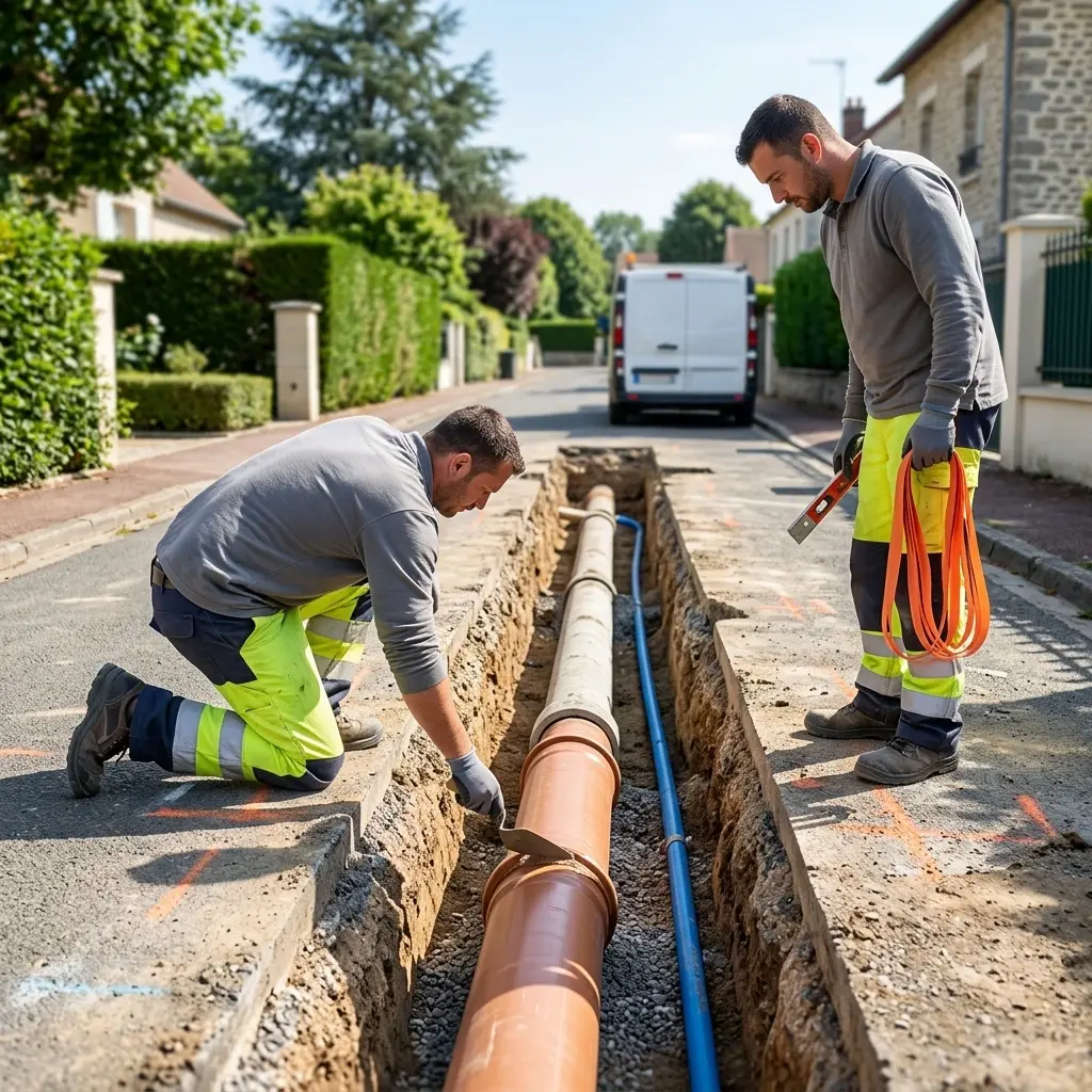 Notre démarche pour le raccordement au tout à l'égout à Servon