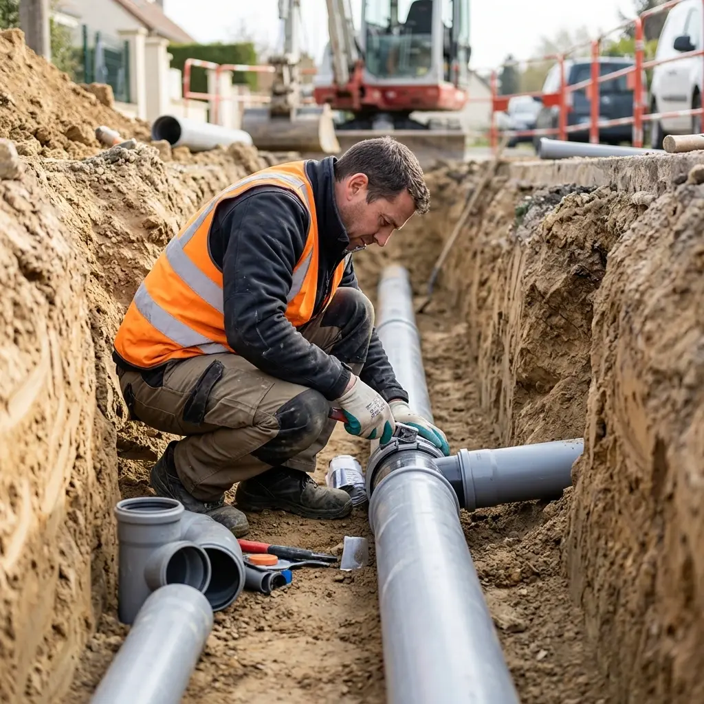 Un service professionnel pour vos travaux d'assainissement