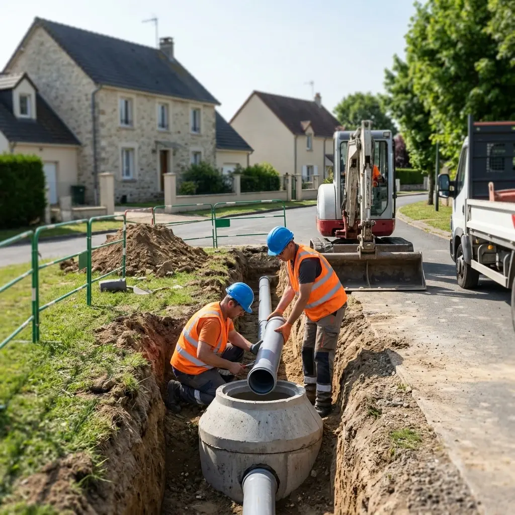 Comment se déroule le raccordement à Marchémoret ?