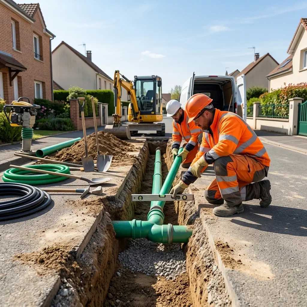 Comment se déroule le branchement à Cesson ?