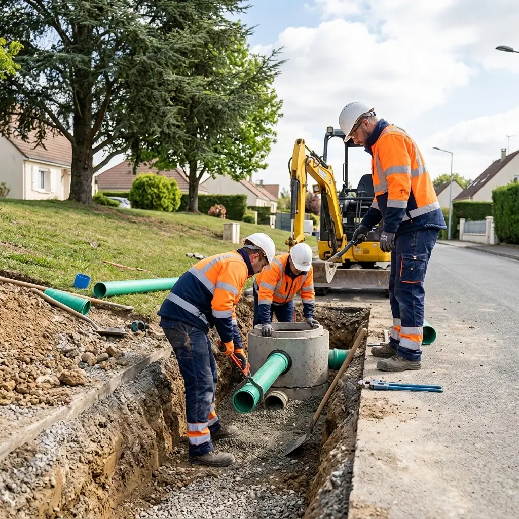 Notre savoir-faire pour vos travaux de raccordement