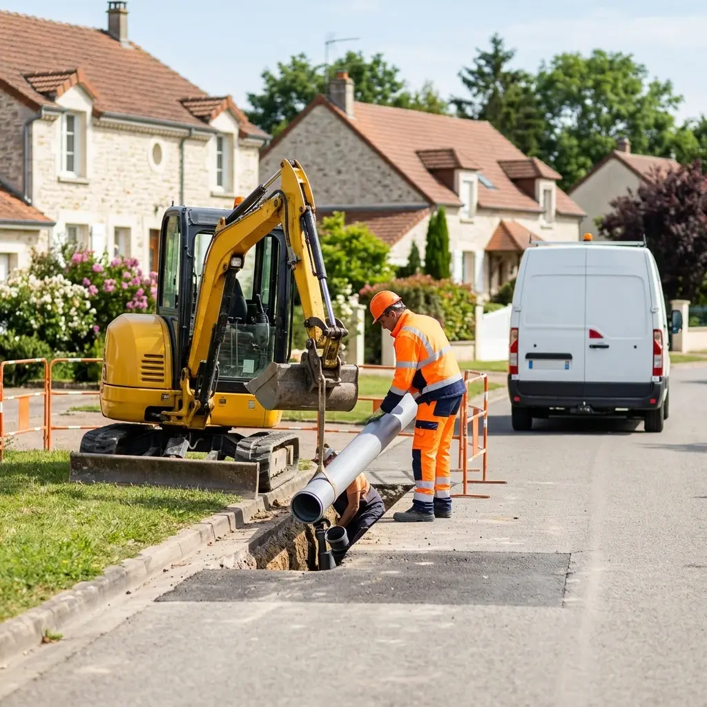 Comment se déroule le raccordement à Sainte-Aulde ?