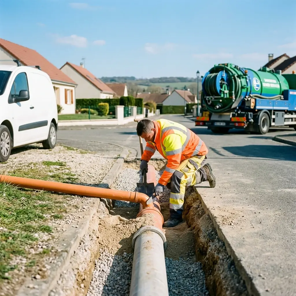 Raccordement au tout à l'égout Ussy-sur-Marne (77260)