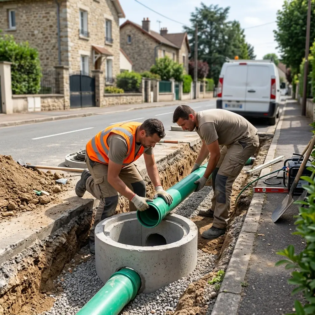 Comment se déroule le raccordement à Fontainebleau ?