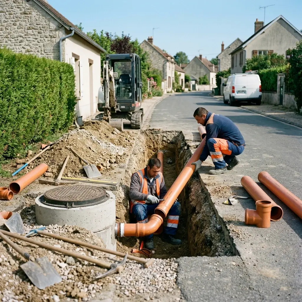 Comment se déroule le raccordement à Chevru ?