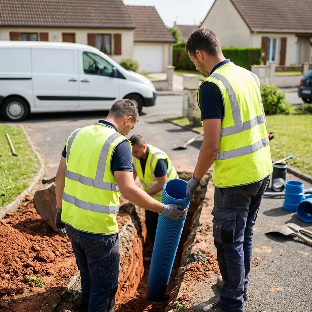 Comment se déroule le raccordement à Jouy-sur-Morin ?