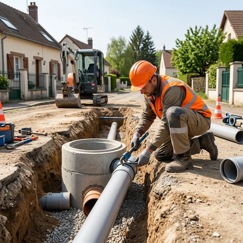 Comment se déroule le raccordement à la Ferté-Gaucher ?