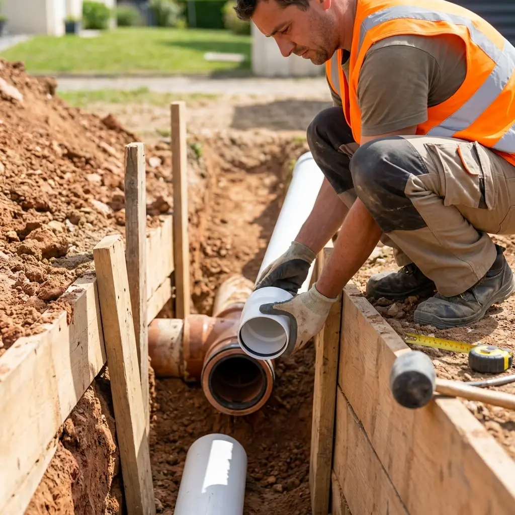 Un réseau d'assainissement fiable et durable chez vous