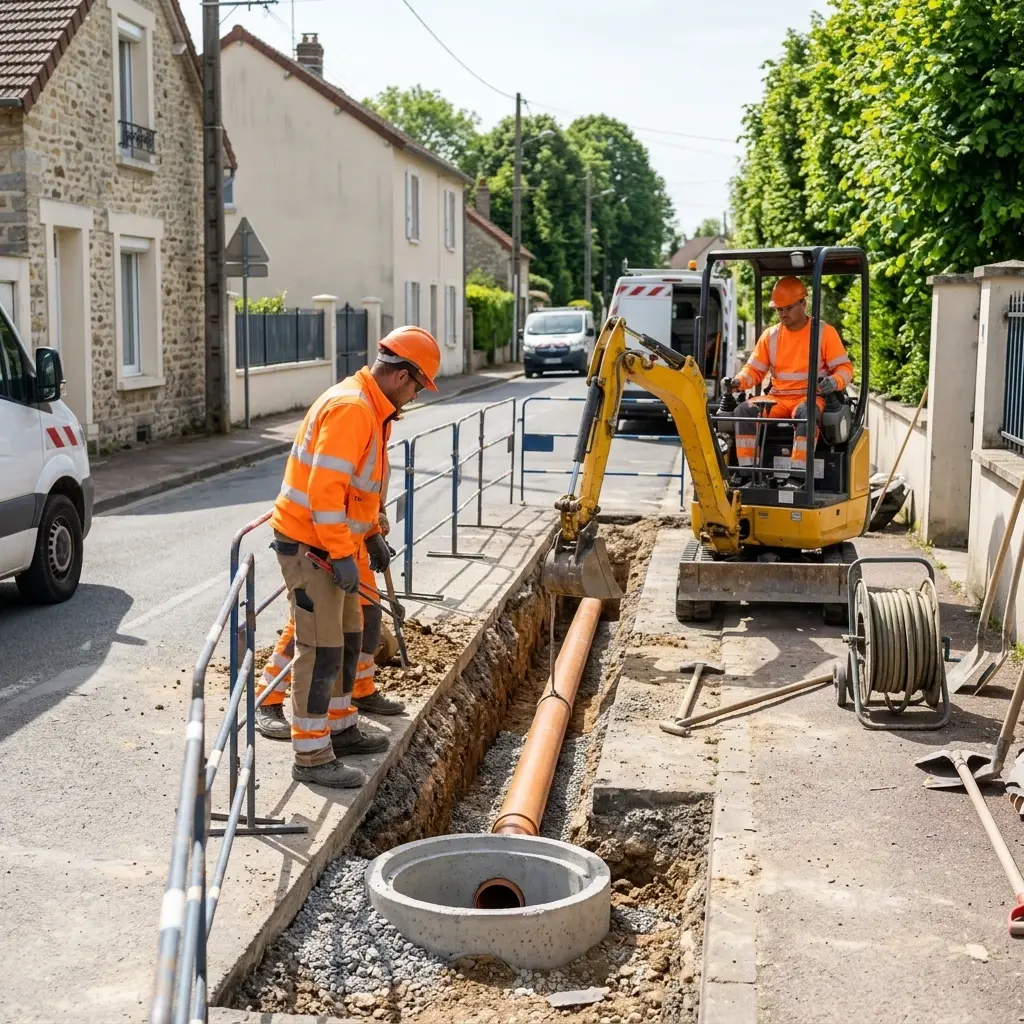 Comment préparer vos travaux de raccordement à Saint-Rémy-de-la-Vanne