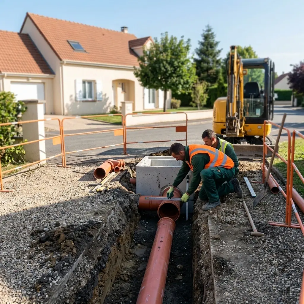 Comment se déroule concrètement le raccordement à Pontault-Combault ?