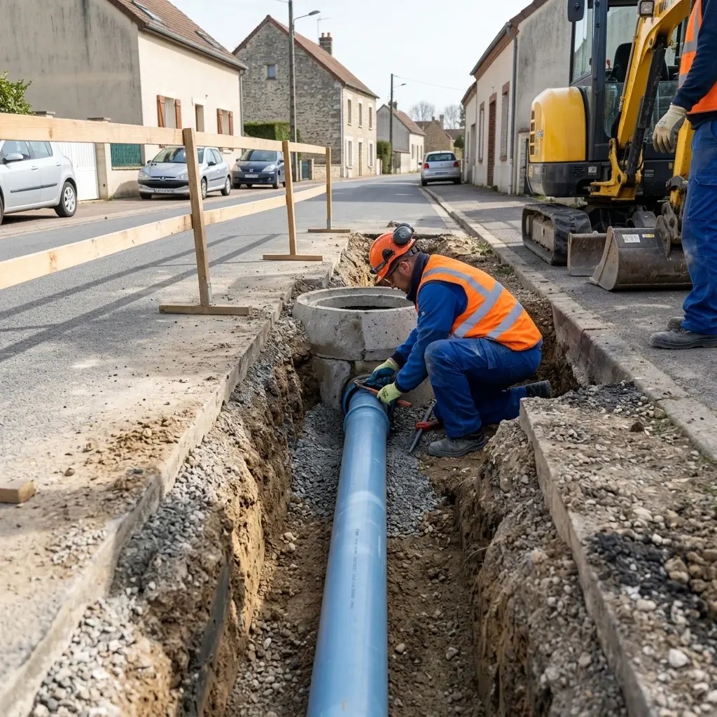 Une tranquillité d'esprit pour vos évacuations d'eaux usées