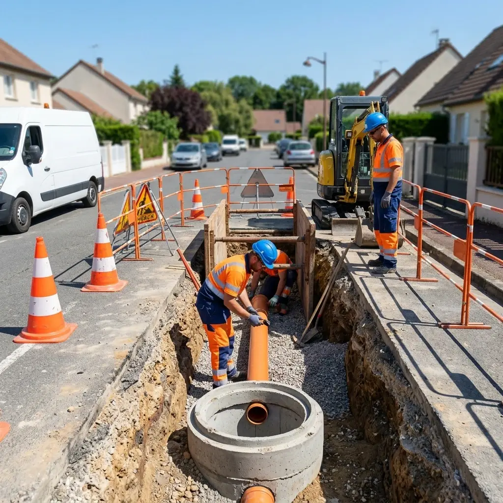 Comment se déroule le raccordement au Mée-sur-Seine ?