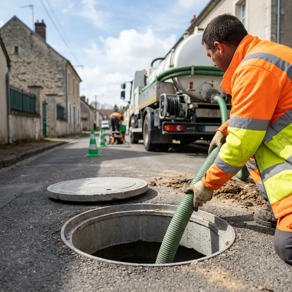 Comment se déroule le raccordement à Châteaubleau ?