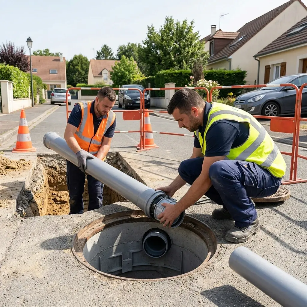 Comment se déroule le raccordement à Fontains ?