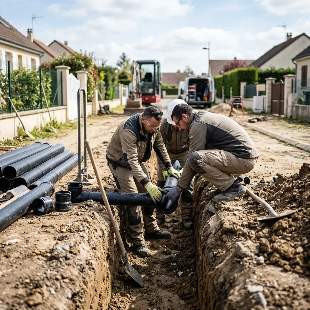 Comment se déroule le raccordement à Maison-Rouge ?