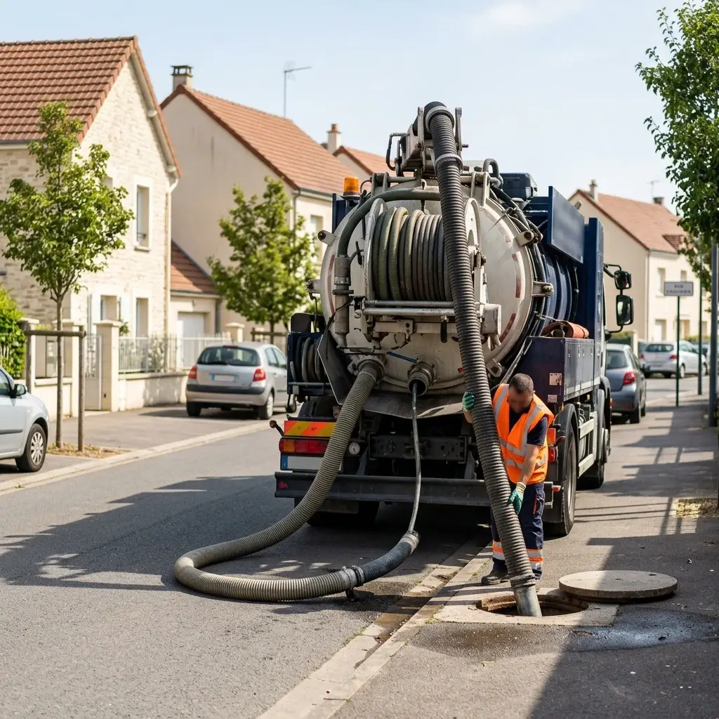 Raccordement au tout à l'égout Combs-la-Ville (77380)