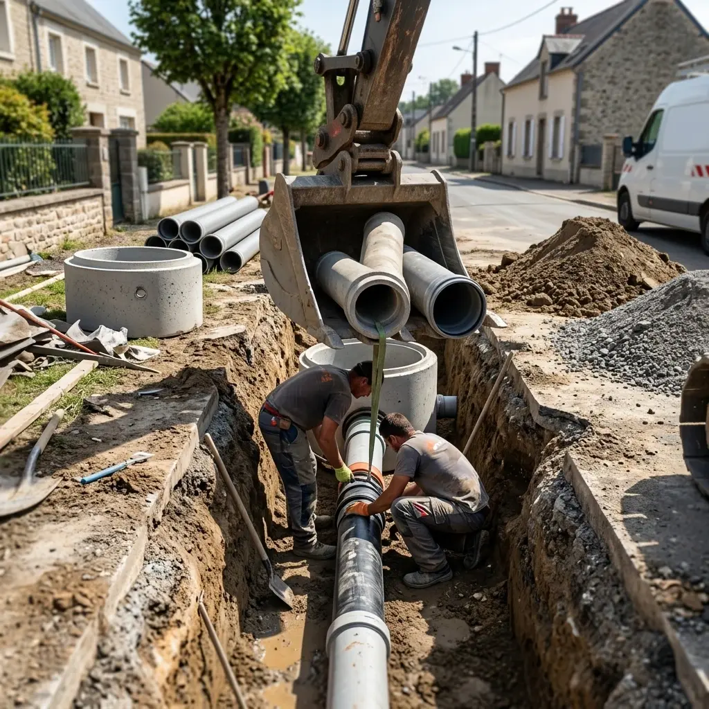 Comment se déroule le raccordement à Andrezel ?