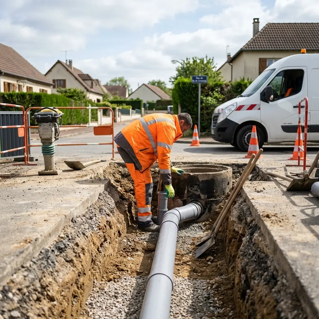 Comment se déroule le raccordement à Crisenoy ?