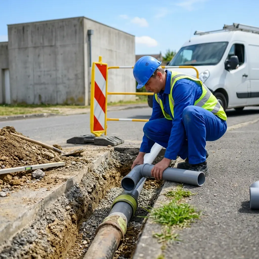 Raccordement au tout à l'égout Crisenoy (77390)