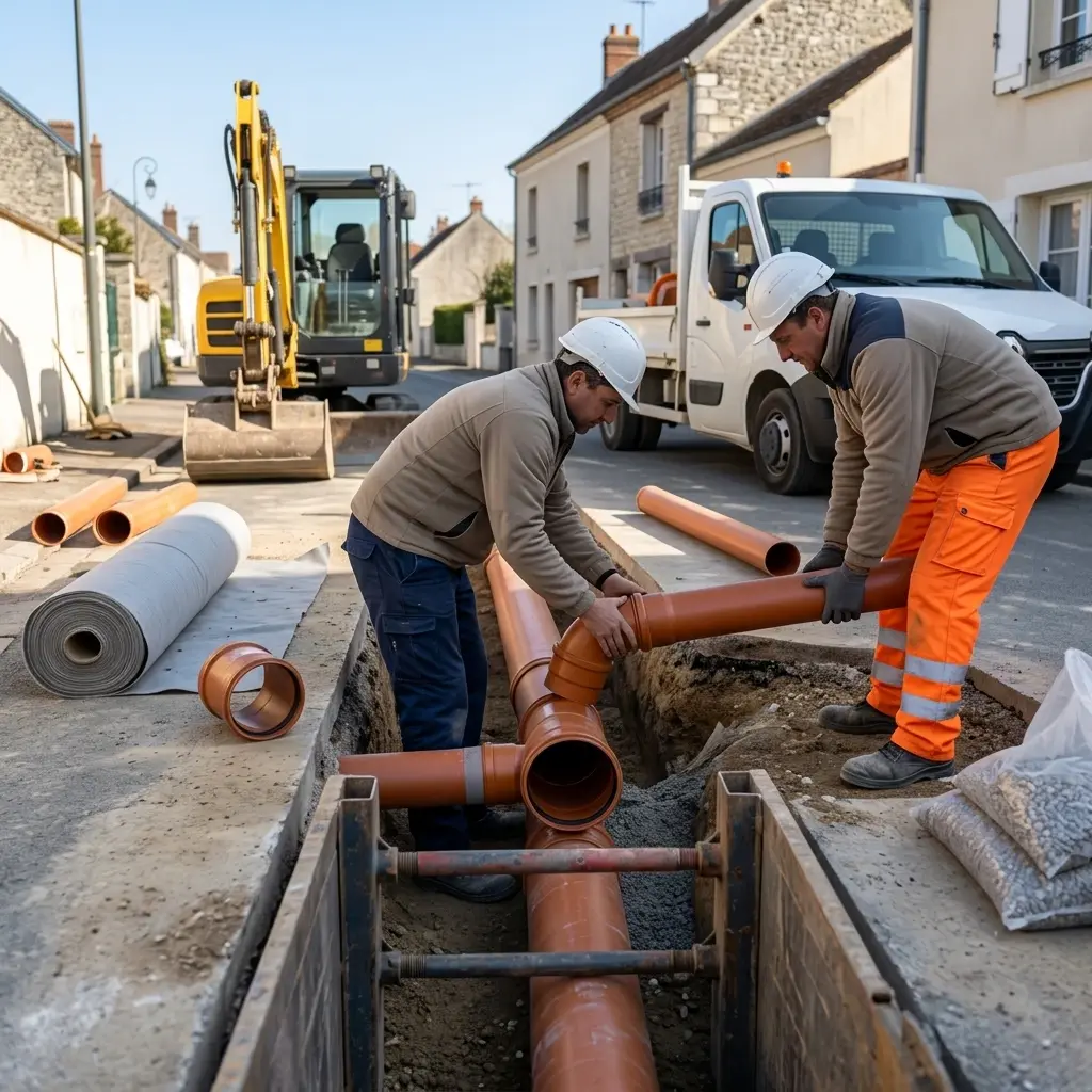 Comment se déroule le raccordement à Yèbles ?