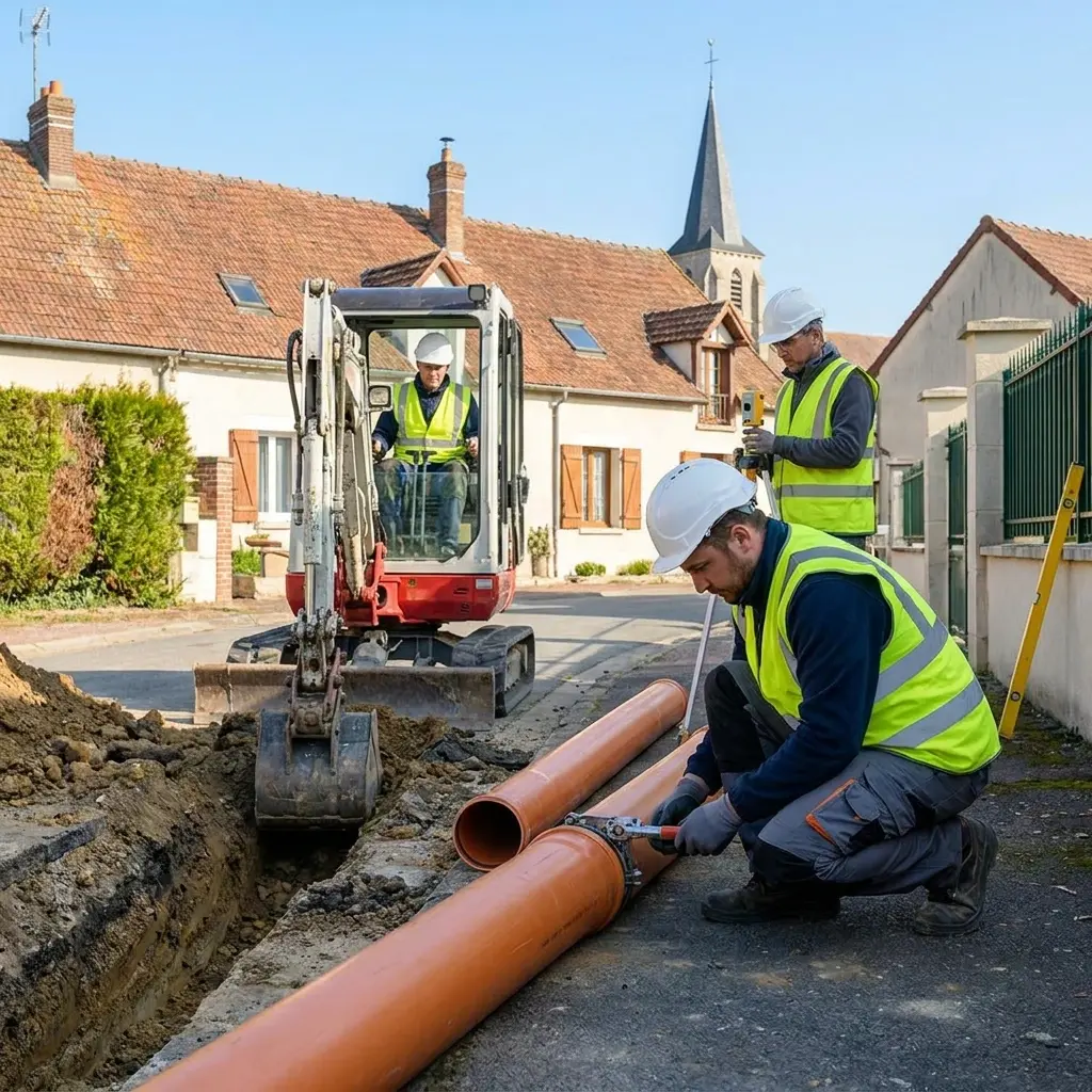 Besoin d'un raccordement rapide à Dampmart ?