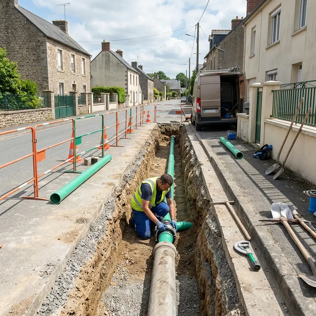 Comment se déroule le raccordement à Gouvernes ?
