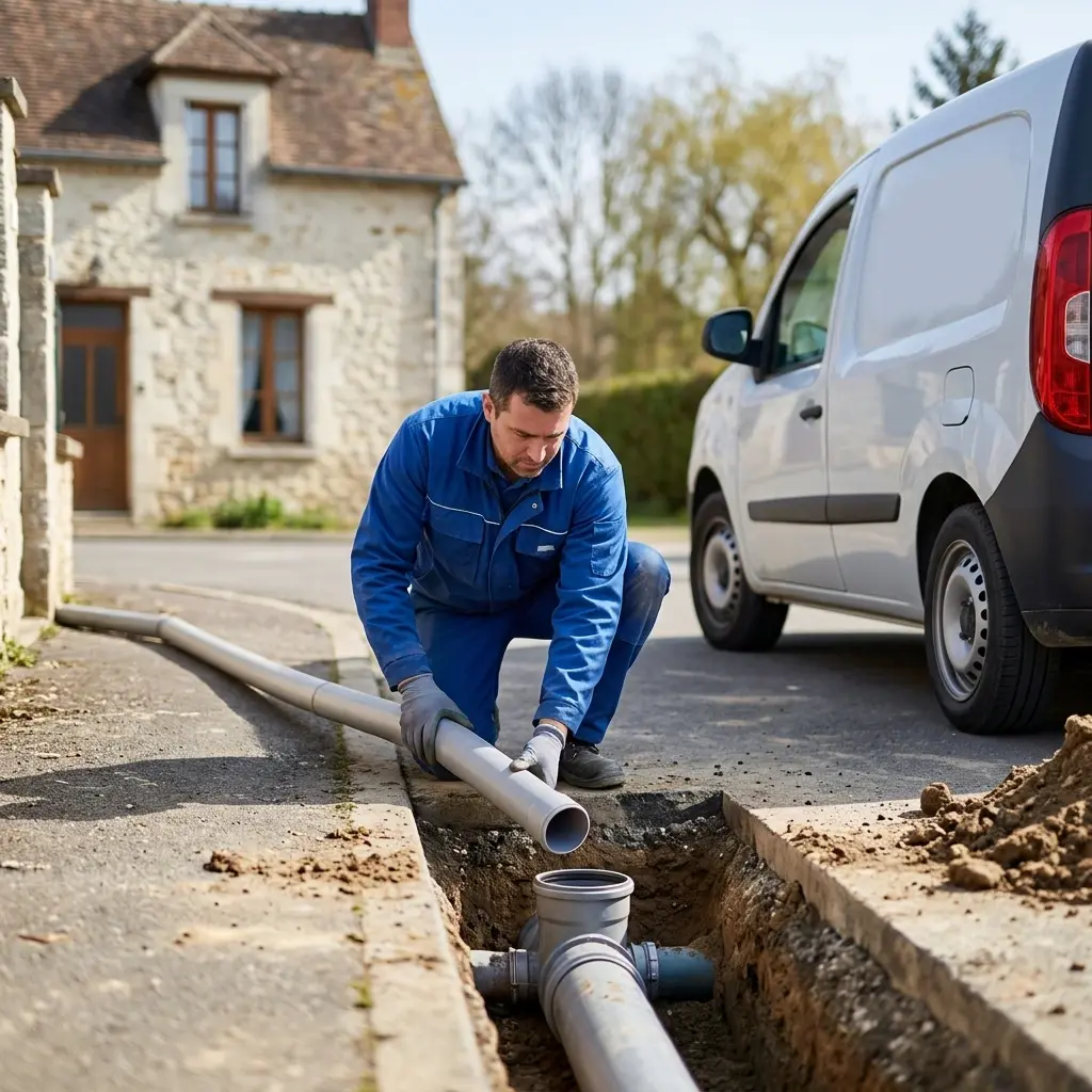 Raccordement au tout à l'égout Précy-sur-Marne (77410)