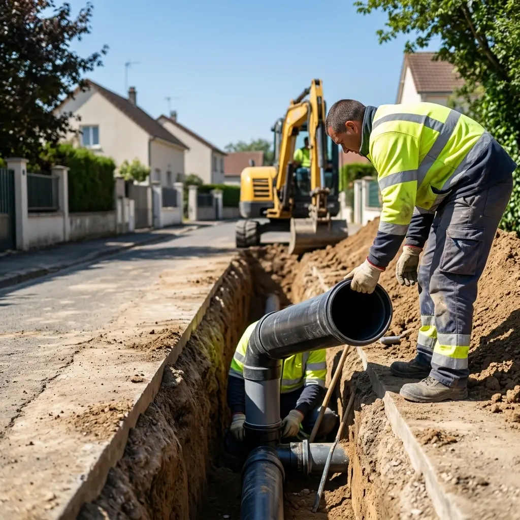 Comment se déroule le raccordement à Villevaudé ?