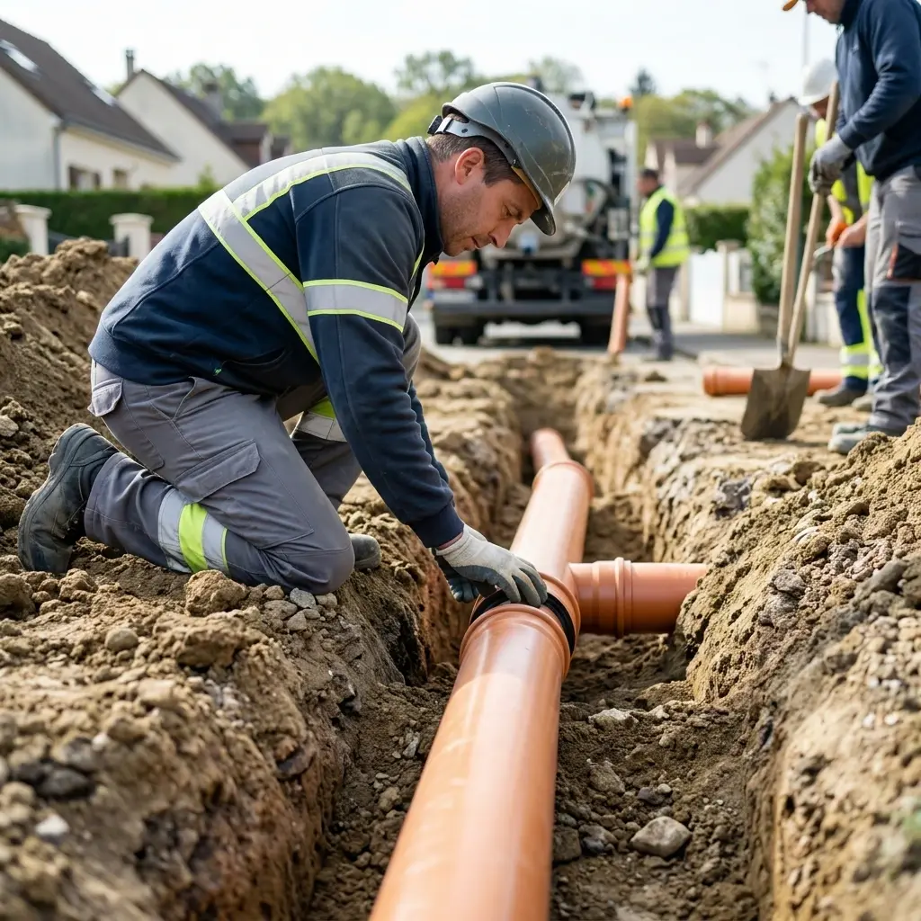 Un accompagnement professionnel pour vos travaux d'assainissement