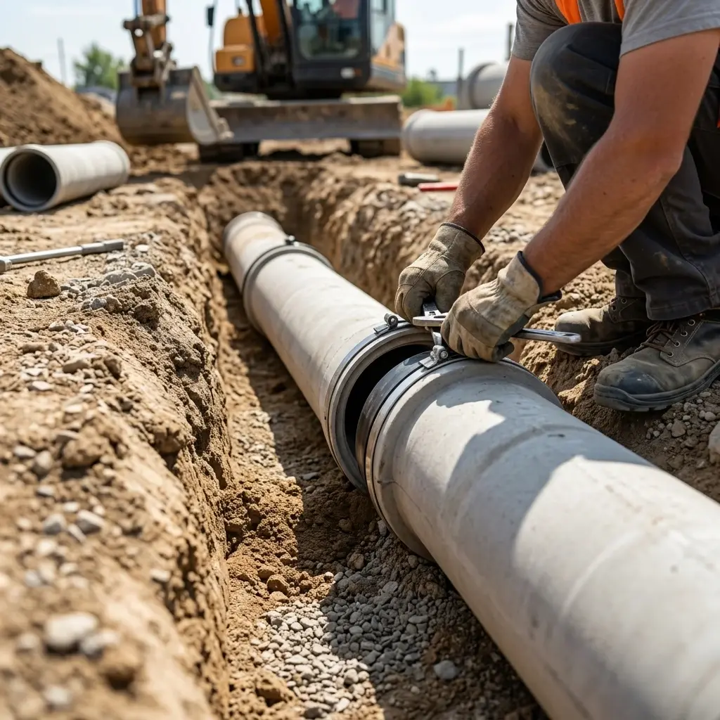 Un accompagnement professionnel pour vos travaux d'assainissement
