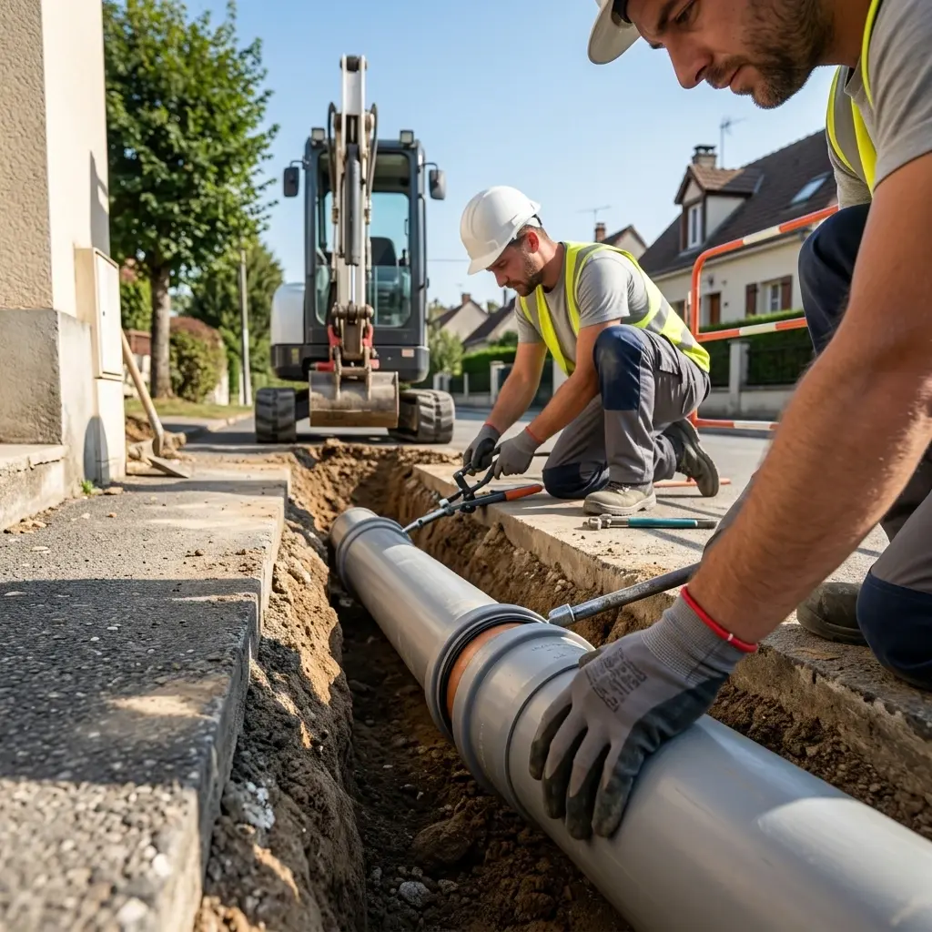 Comment se déroule le raccordement à Jablines ?