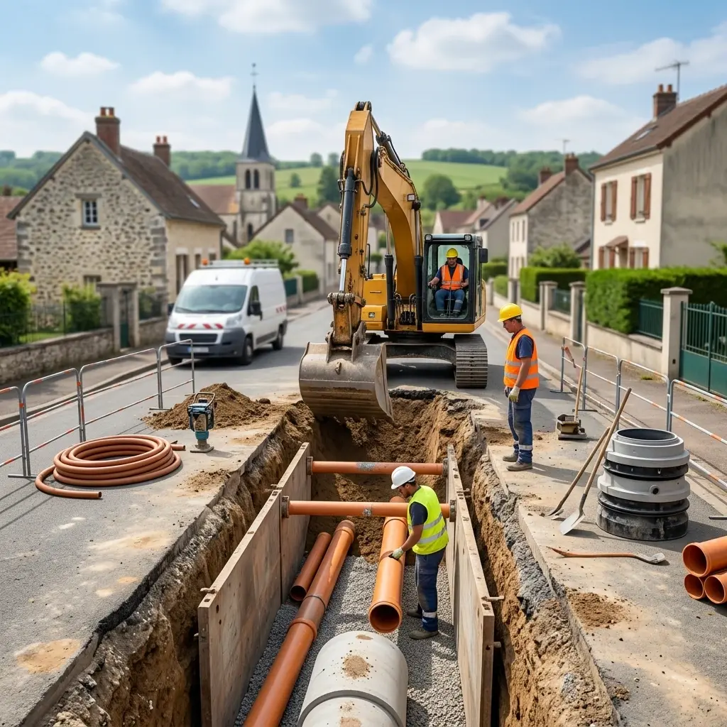 Prévenir les problèmes d'assainissement à Chaintreaux
