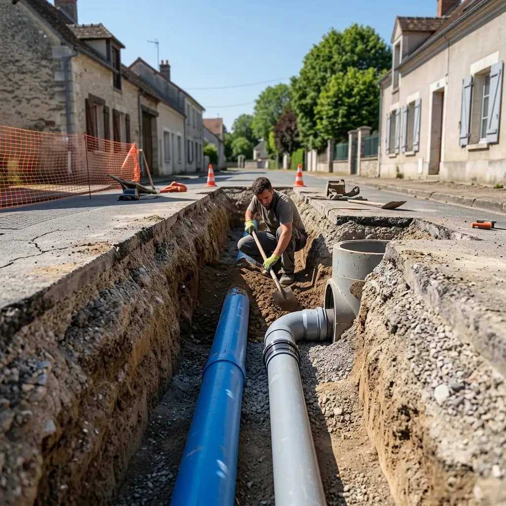 Comment se déroule le raccordement à Souppes-sur-Loing ?