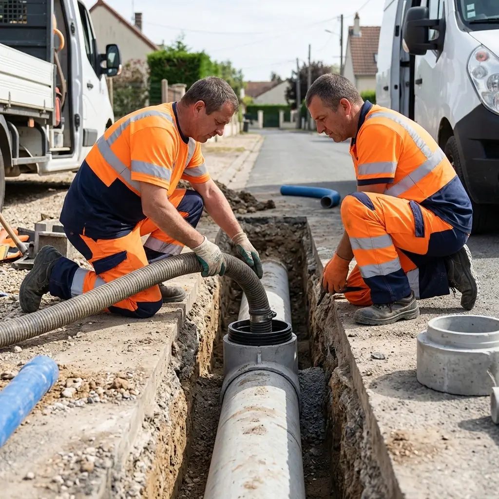 Prévenir les problèmes d'écoulement à Villenauxe-la-Petite