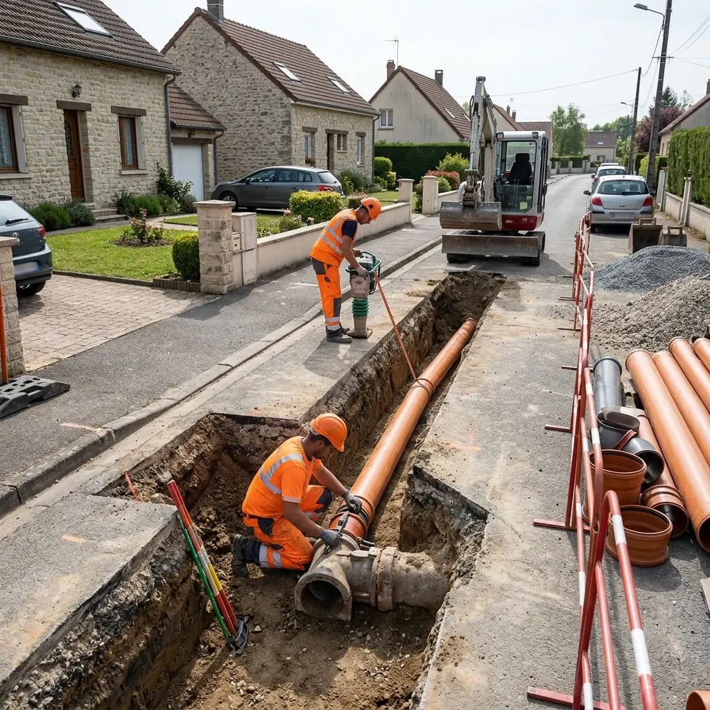 Besoin d'un raccordement rapide à Bernay-Vilbert ?