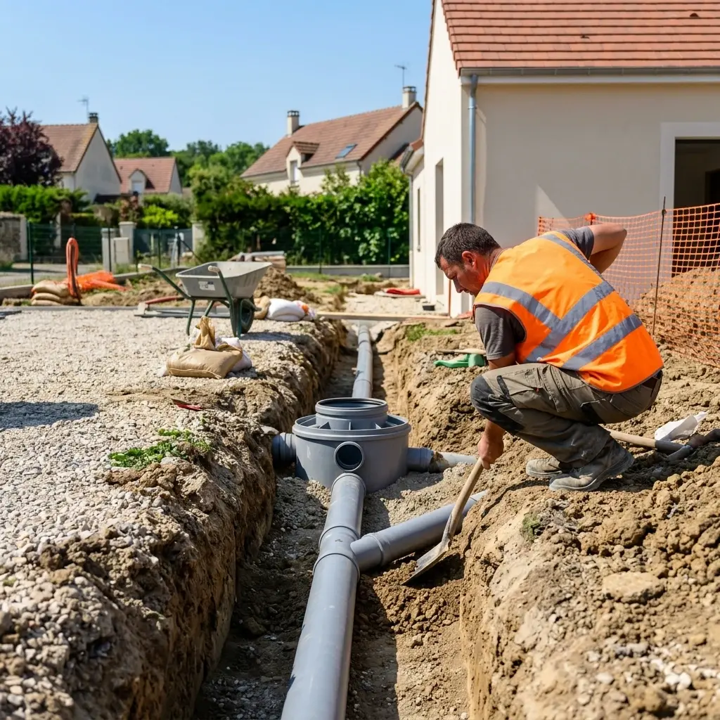 Expertise en raccordement à Lumigny-Nesles-Ormeaux