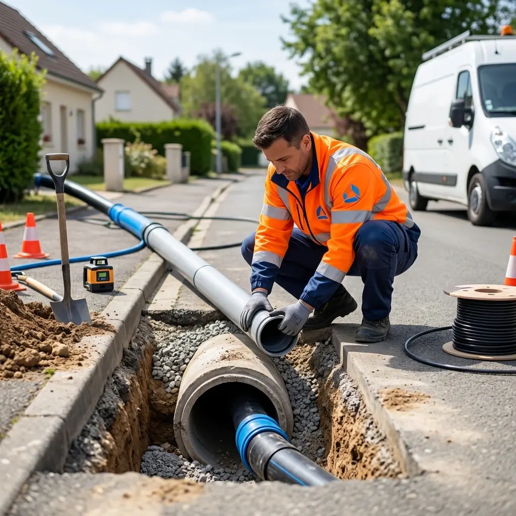 Raccordement au tout à l'égout Lissy (77550)